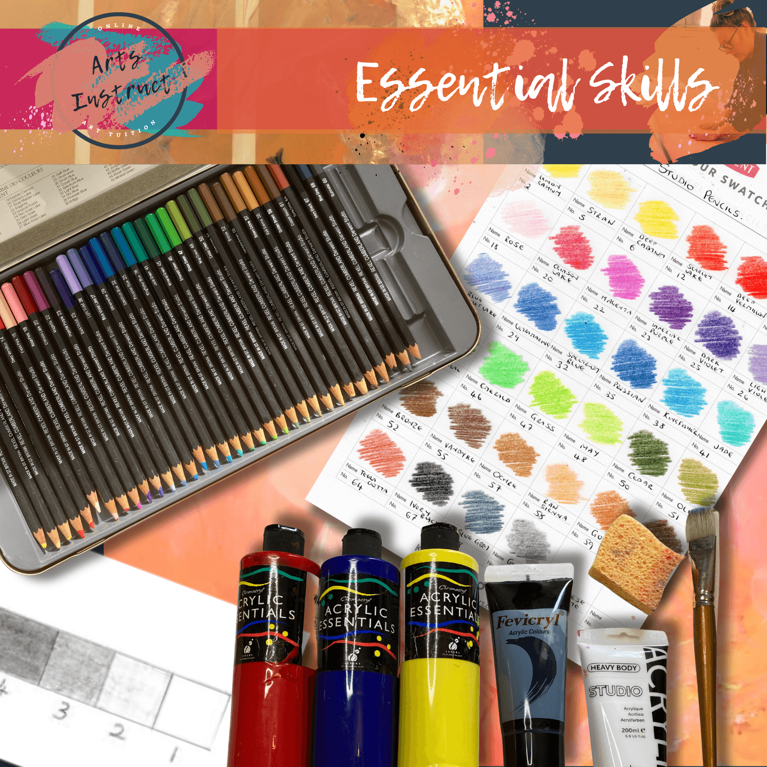 Monthly Artist-Inspired Projects