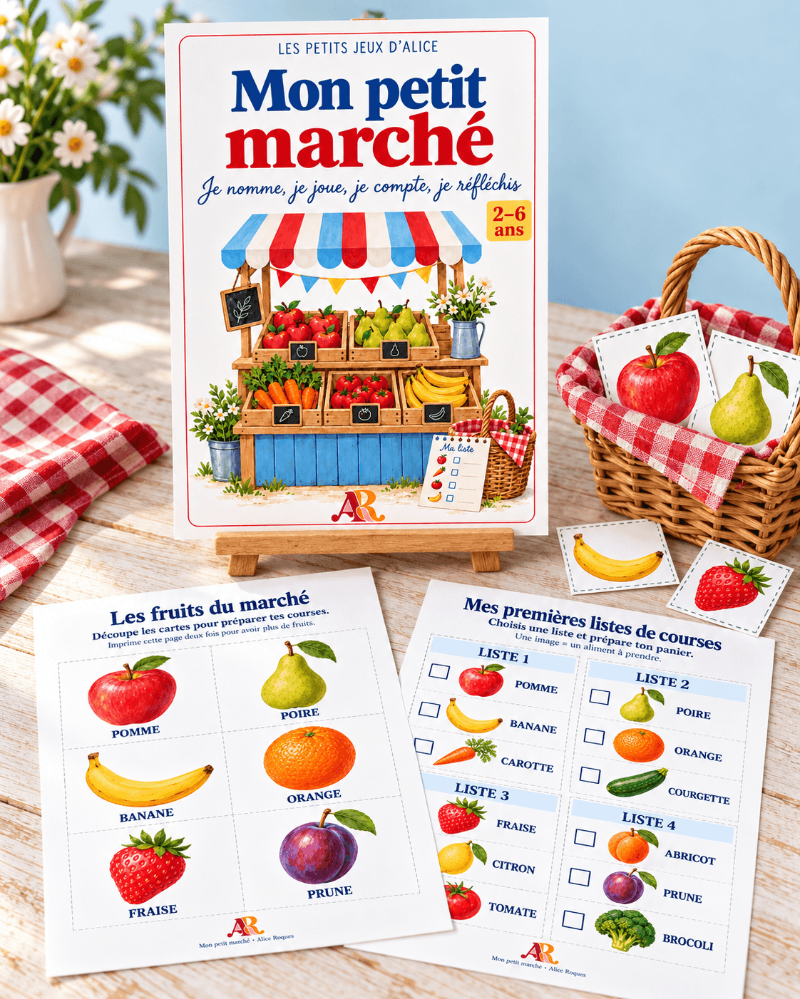 Aperçu du pack Mon petit marché