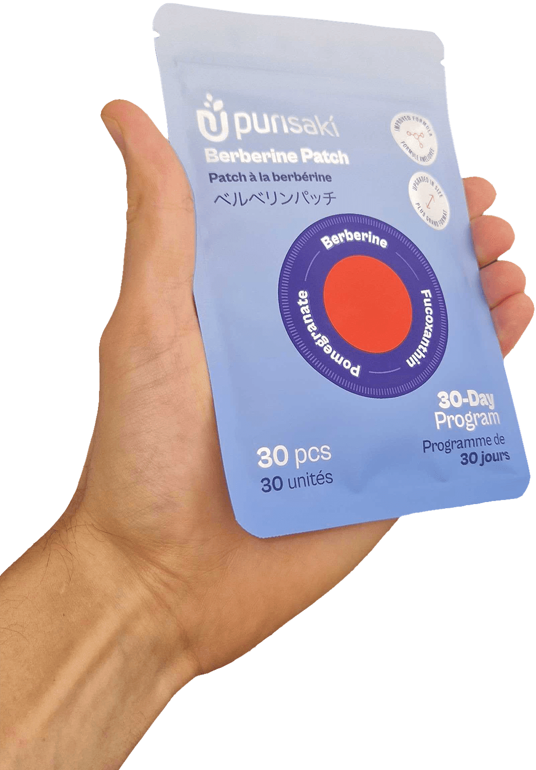 Purisaki Berberine Patch — 30 Day Program