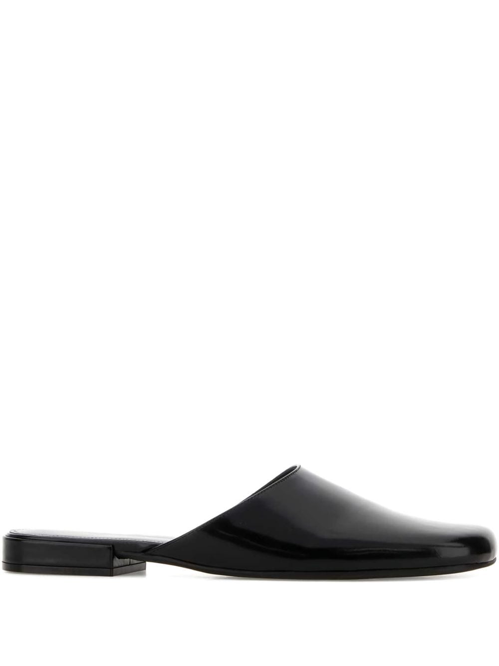 The Row Penelope mule black calfskin leather — luxury investment shoes women 2026 — aecreativ.eu
