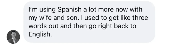 Nathan student testimonial screenshot