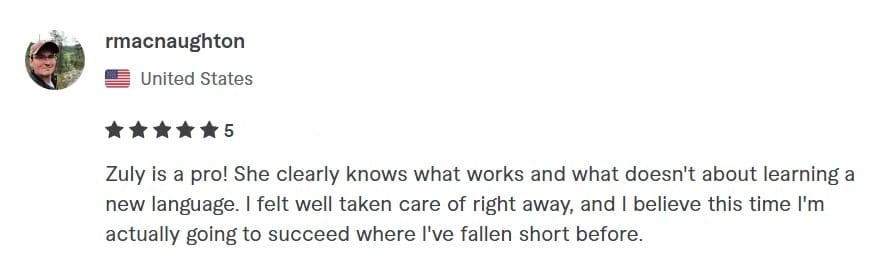 SpaniCool student testimonial