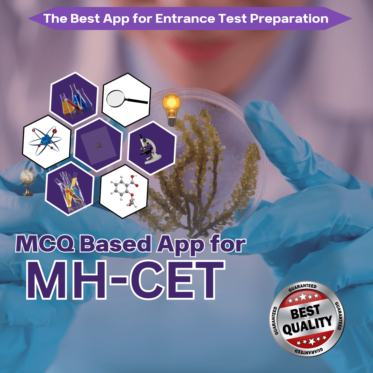 MCQ based App for MH-CET