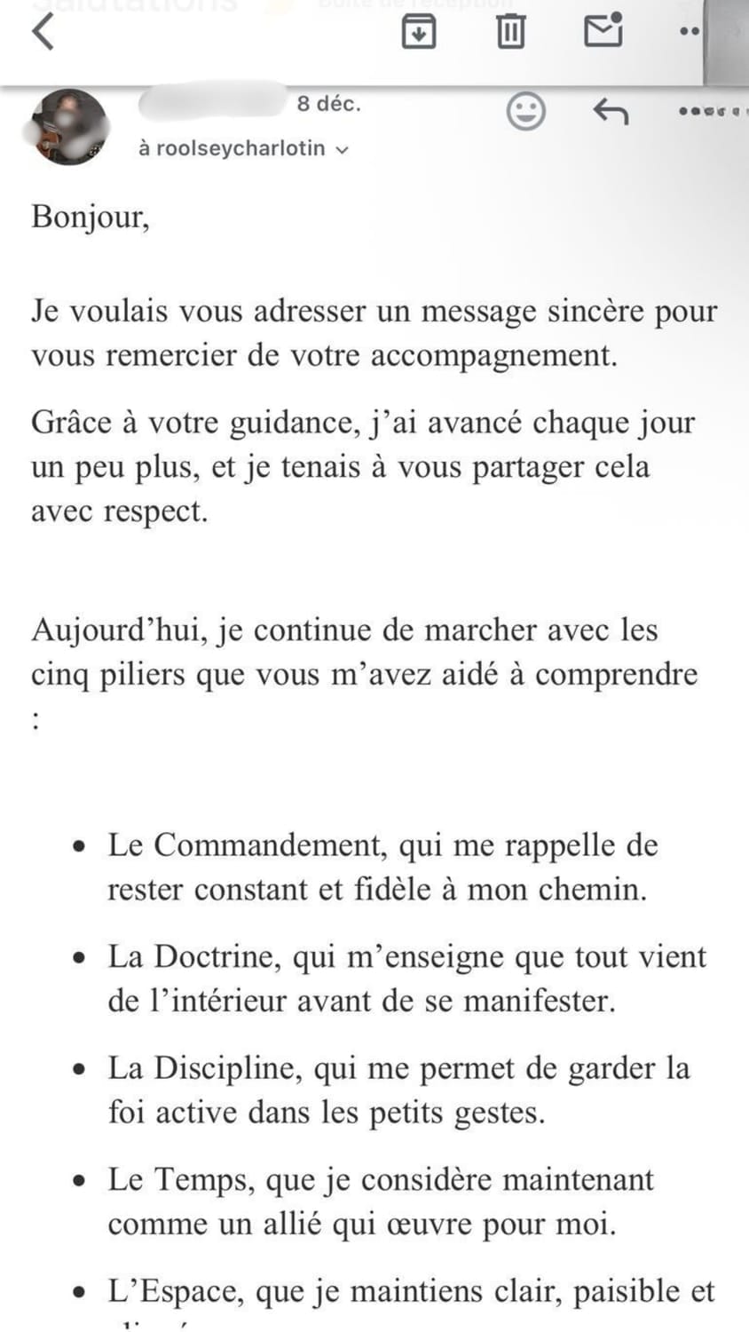 Témoignage Communauté