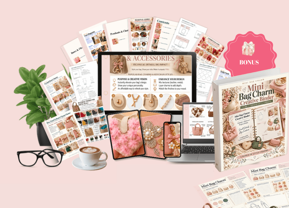 Mini Bag Charm Collection and Customisation Studio digital collection