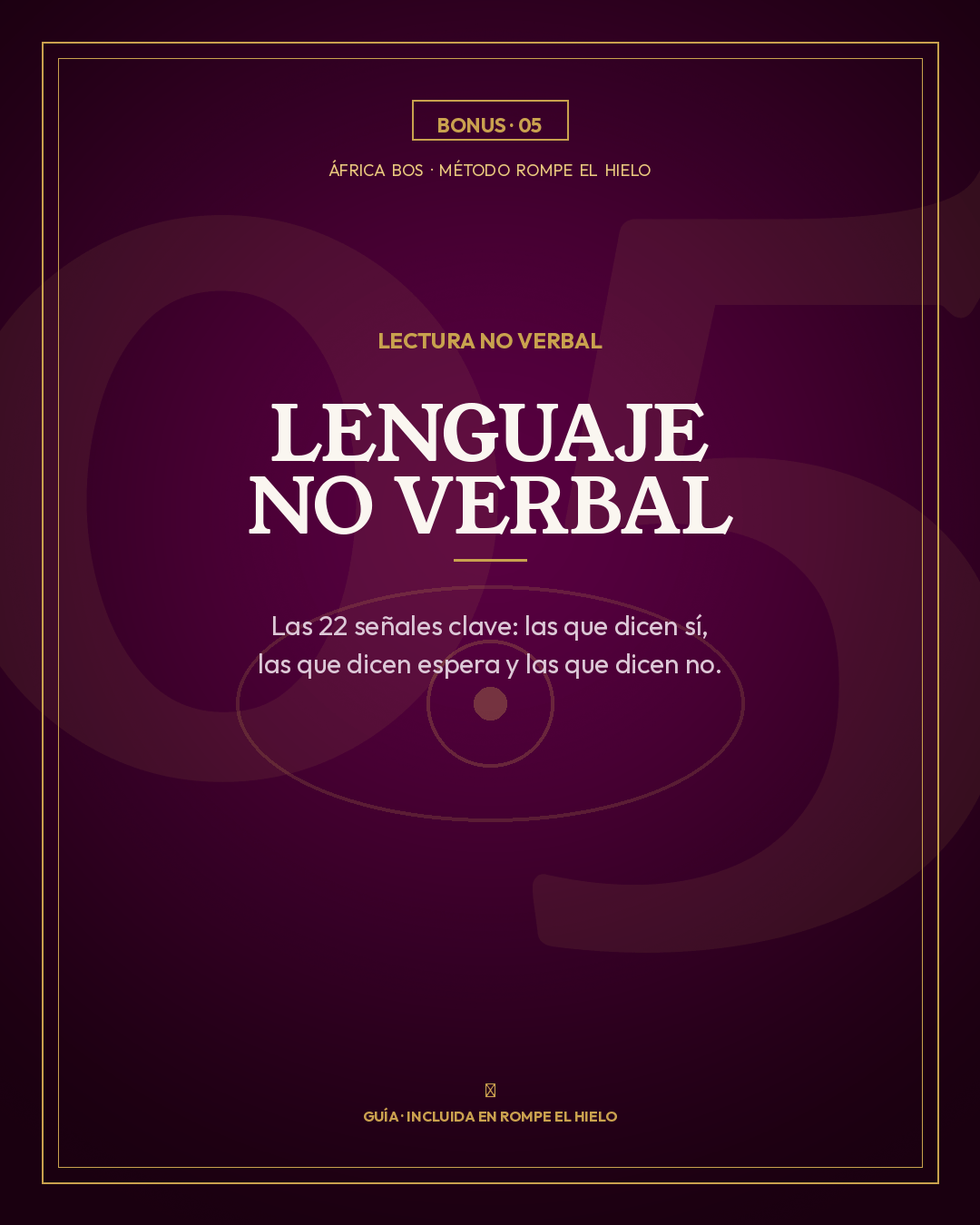 Las señales no verbales clave