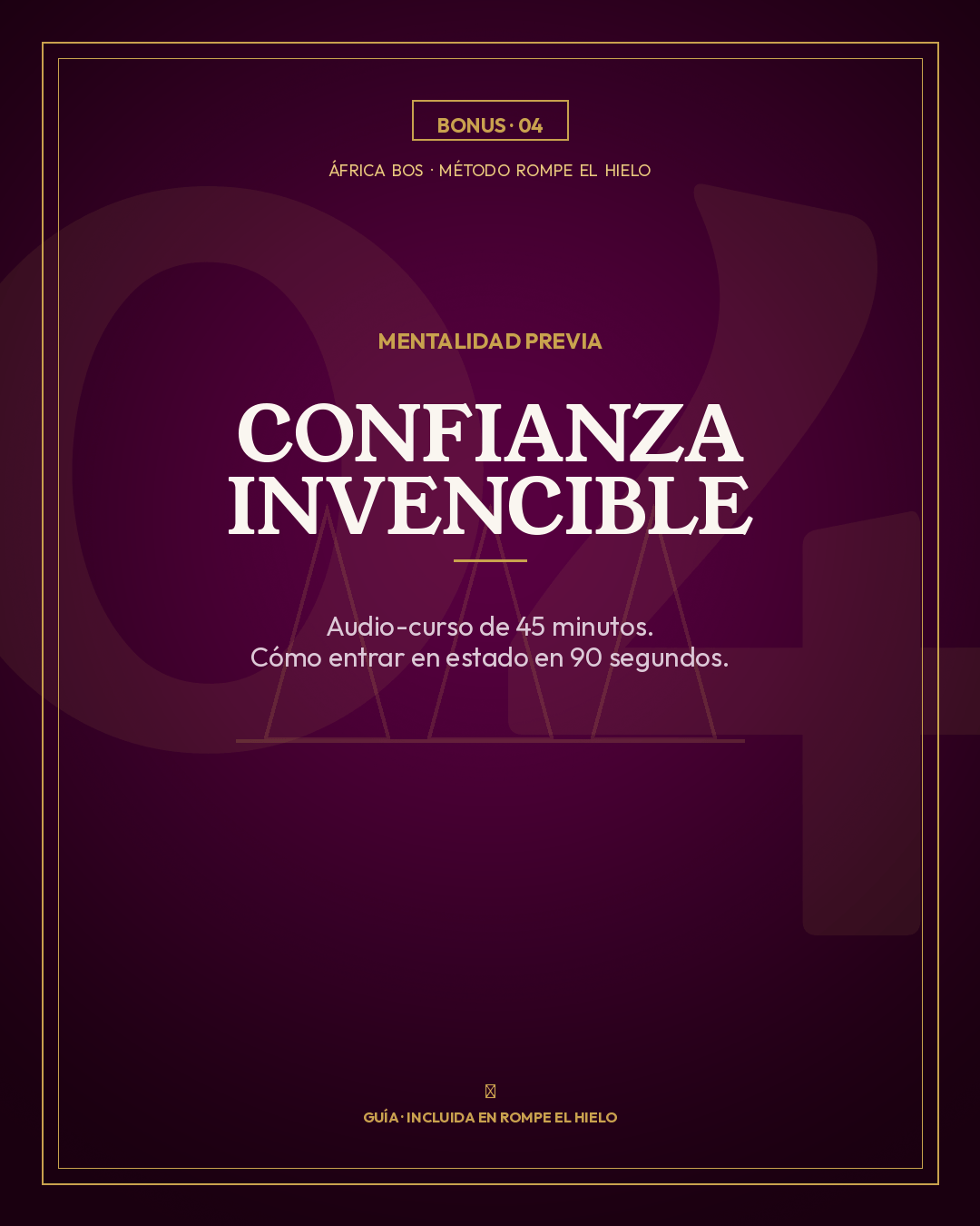 Confianza previa al acercamiento