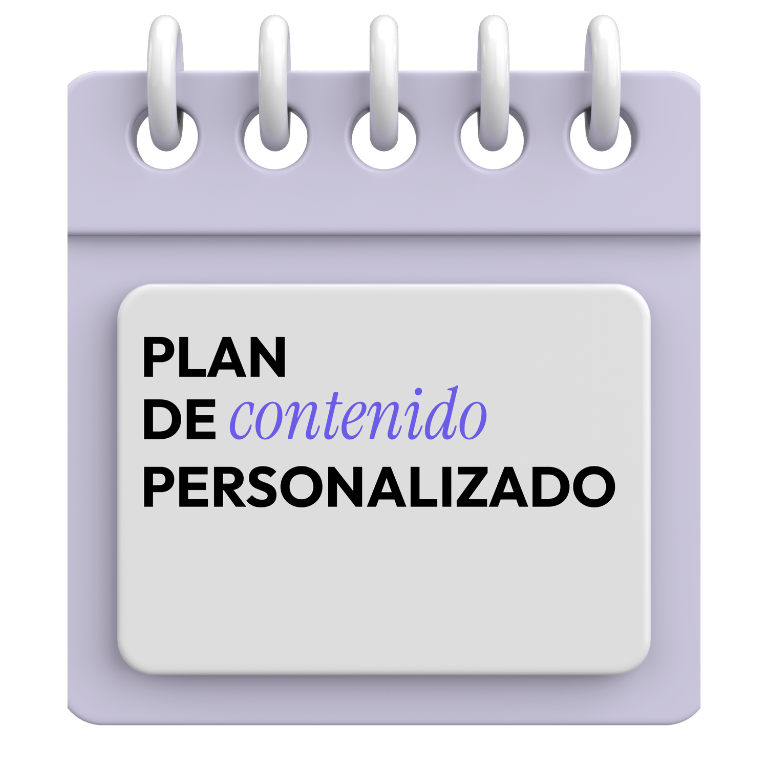 Plan de contenido personalizado — Soldea
