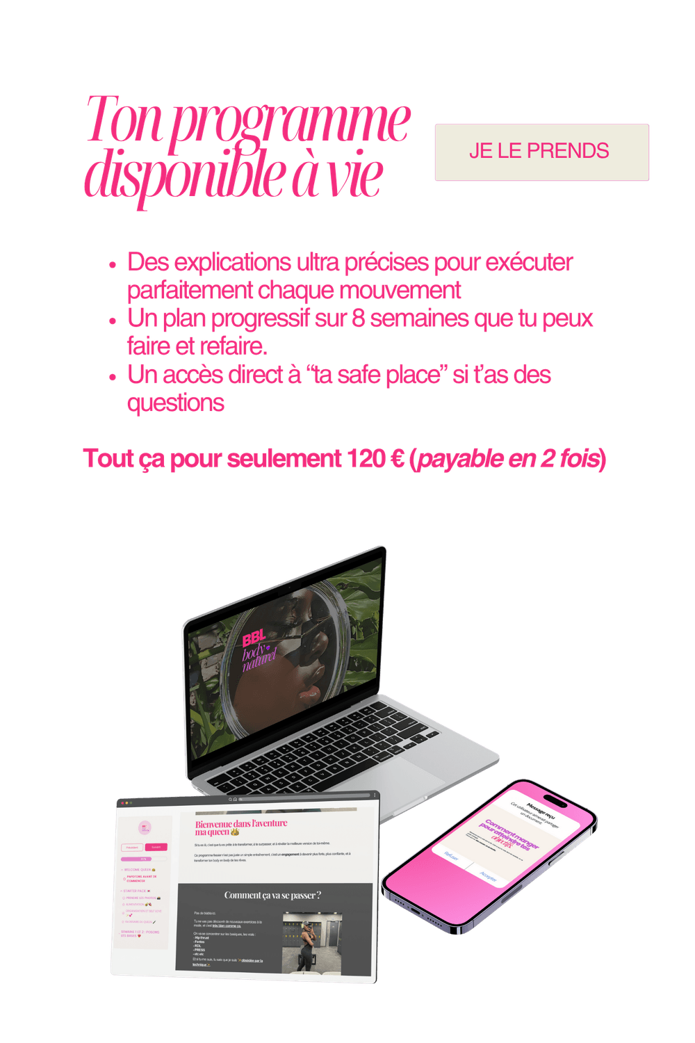 résultat programme fessiers femme", "coach sportive Boulogne