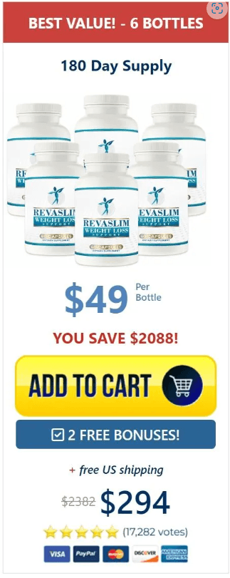 reva slim buy now 6 bottles