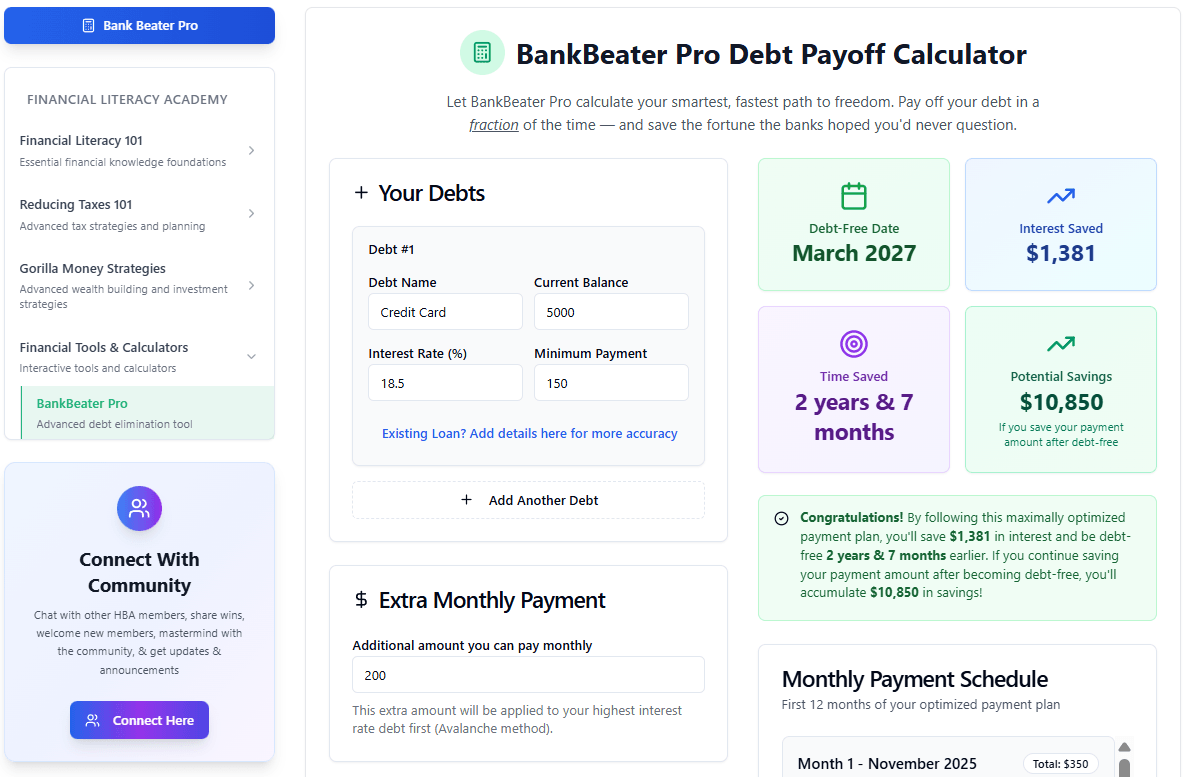 the home business academy bank beater pro