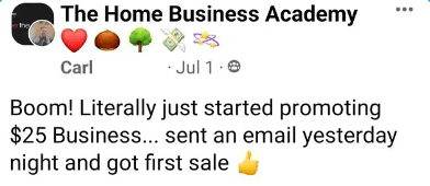 the home business academy affiliate program testimonials