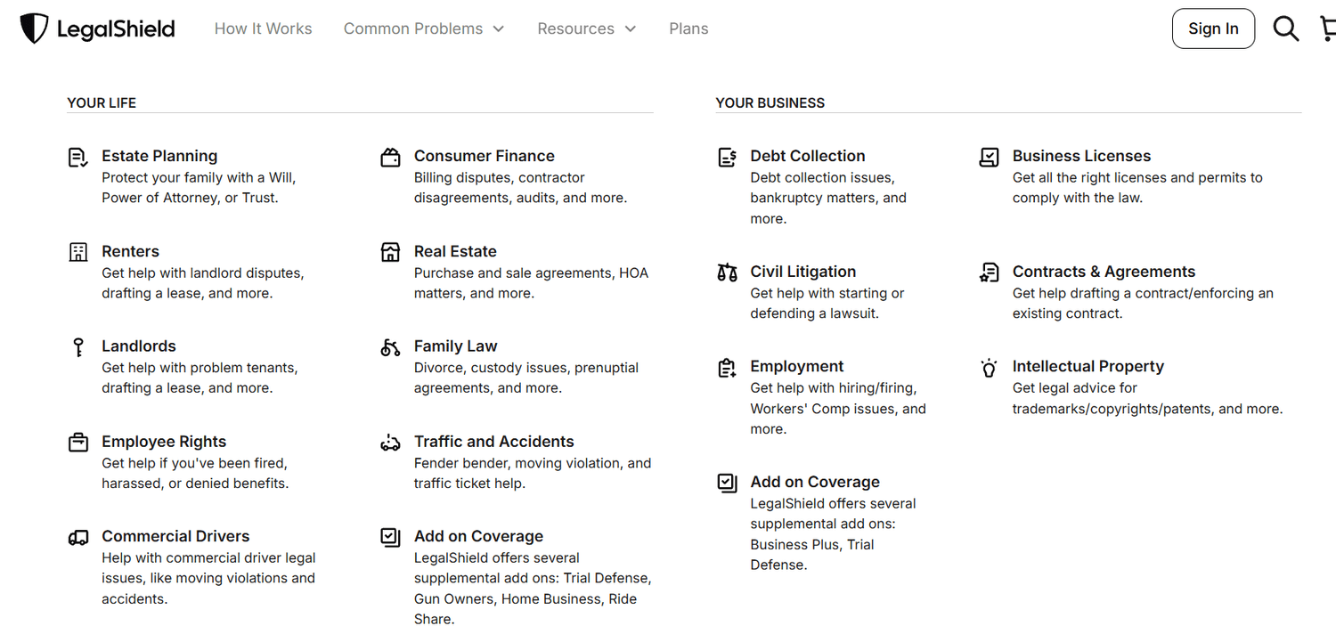 legalshield products and services review
