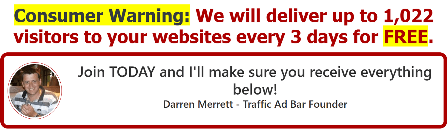 traffic ad bar review what is traffic ad bar