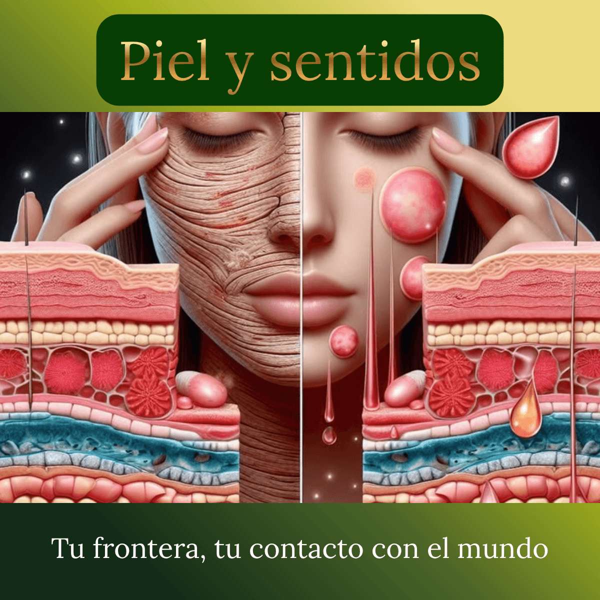 Piel y sentidos