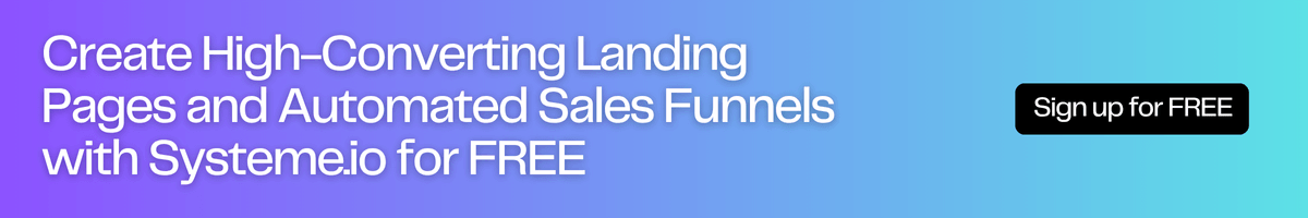 Create a Landing Page with Systeme