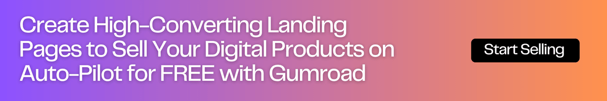 Create a Landing Page with Gumroad