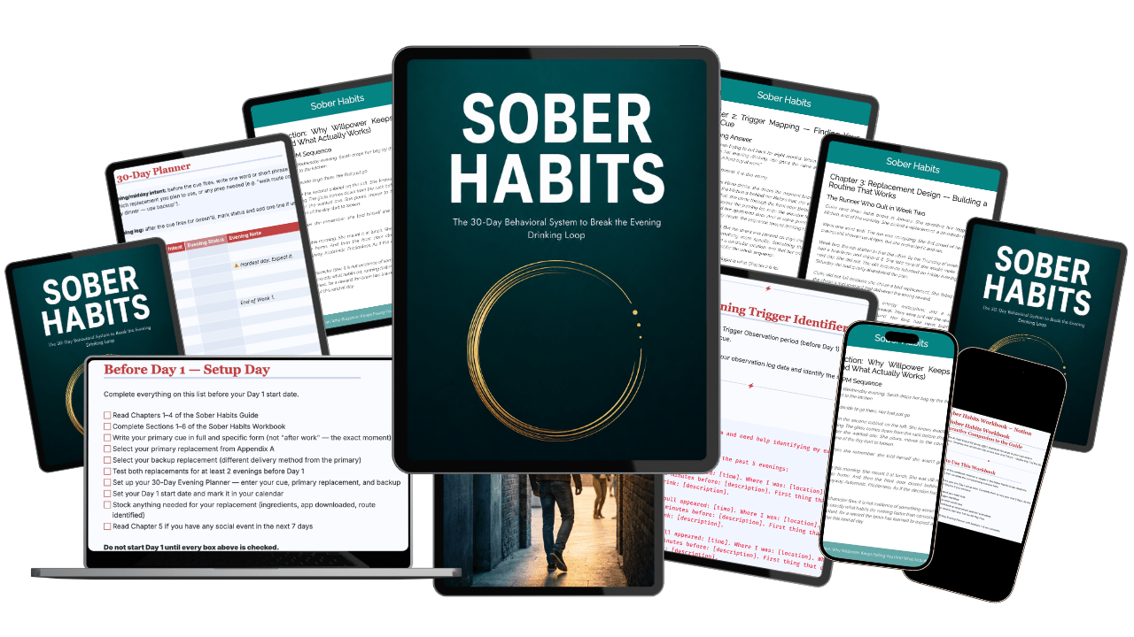 Sober Habits ebook mockup