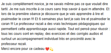 Témoignage