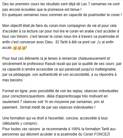 Témoignage