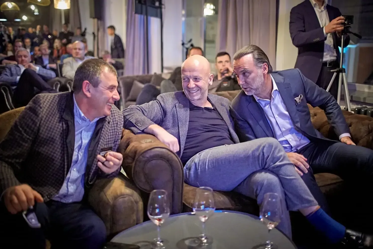 Members at Changer event