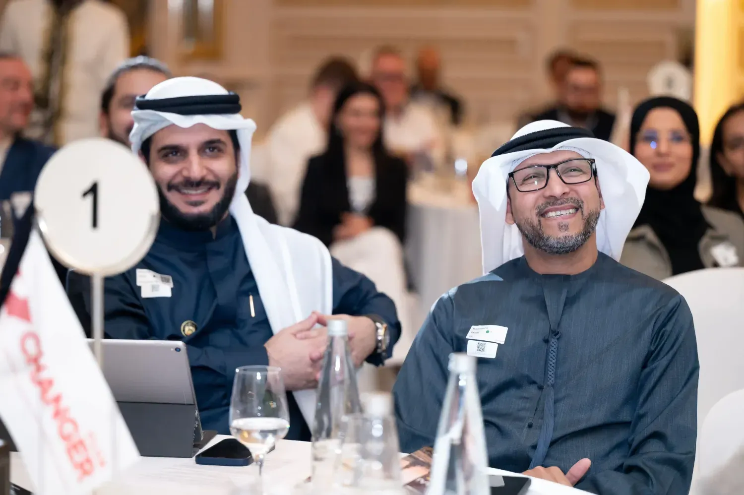 Members at Dubai event