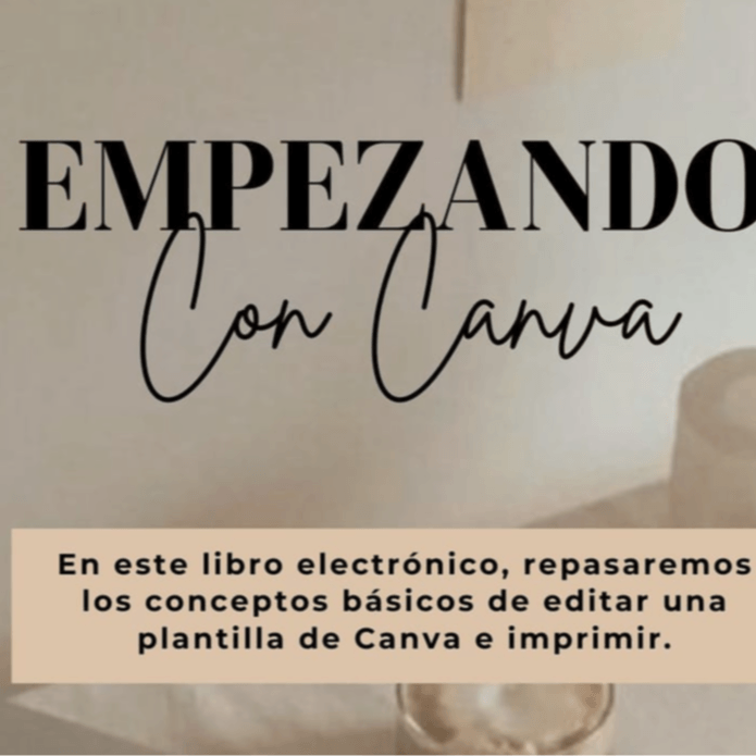 Empezando con canva