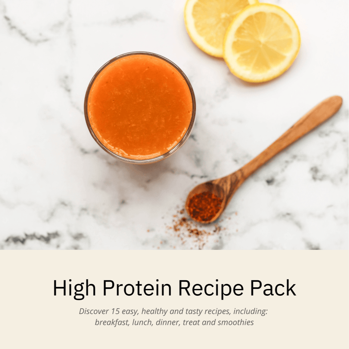 High Protein Recipe Pack