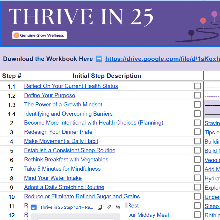 Thrive in 25 All-In-One Program 