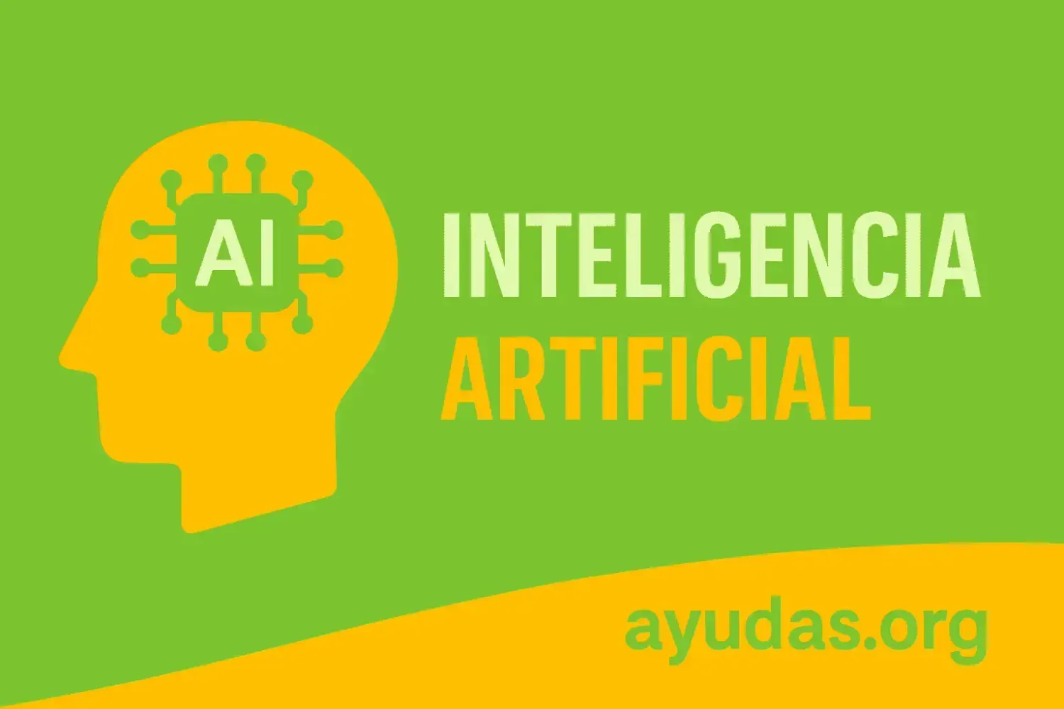 Inteligecía Artificial - Cabeza con Chip