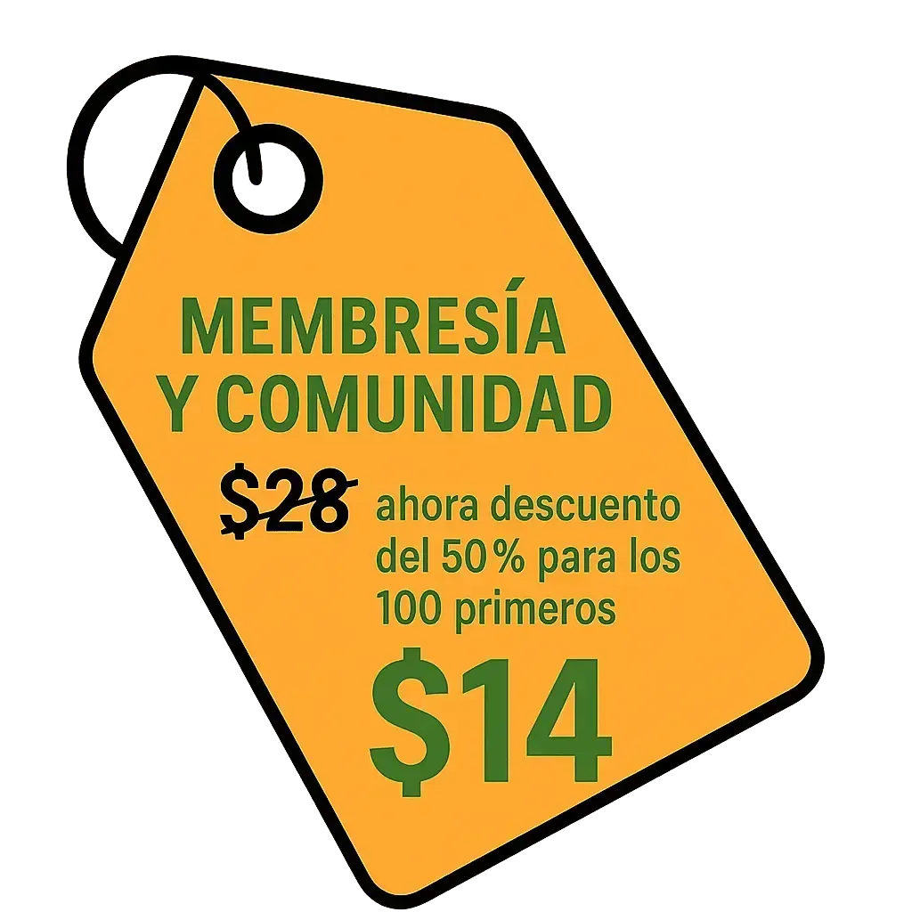 Etiqueta Precio Membresía