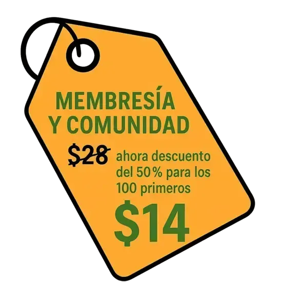 Etiqueta Precio Membresía