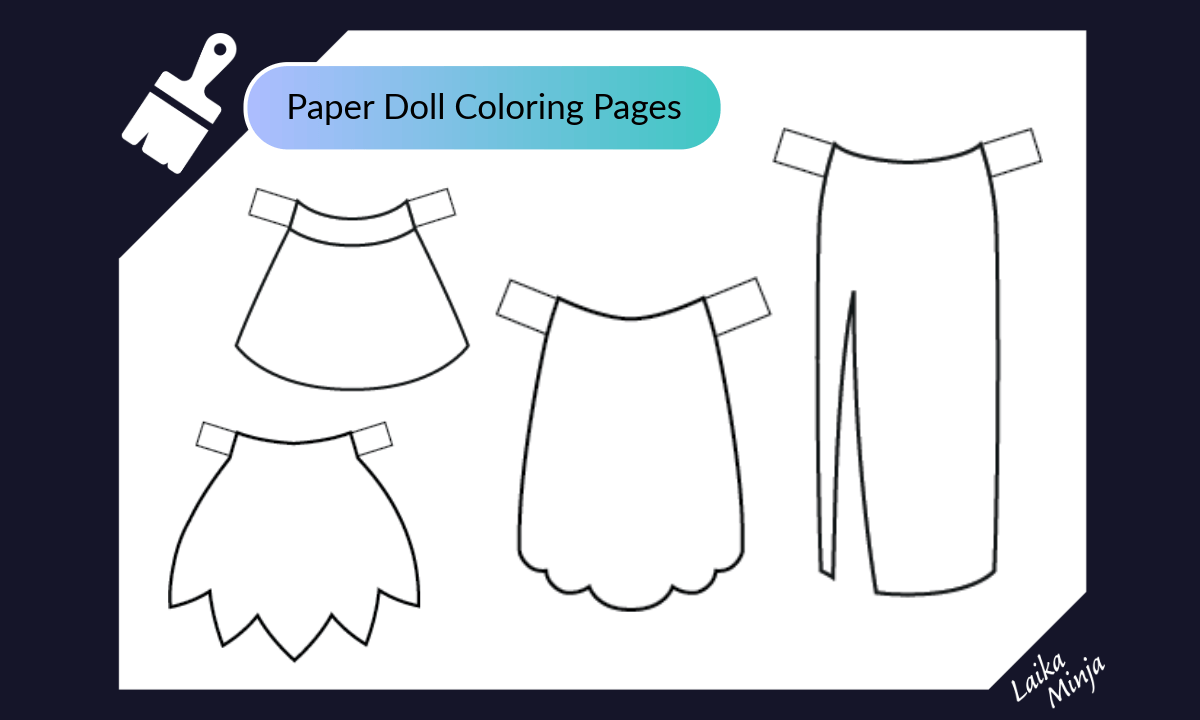 Laika Minja colorable skirt set 1