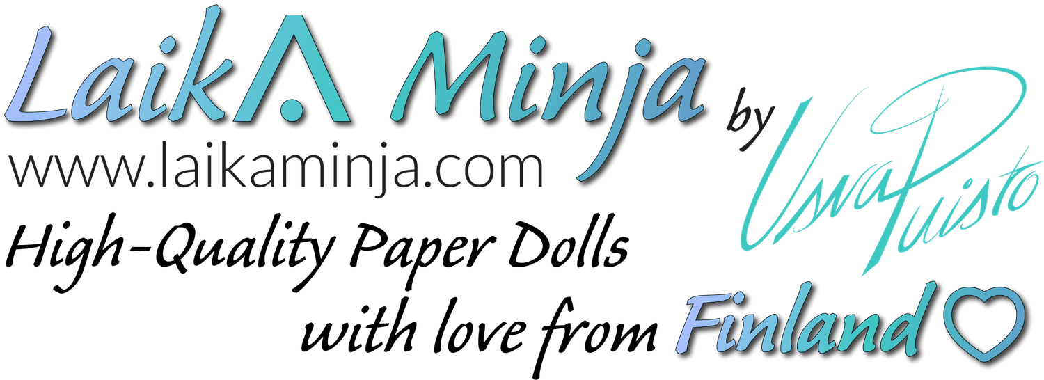 Laika Minja Paper Dolls