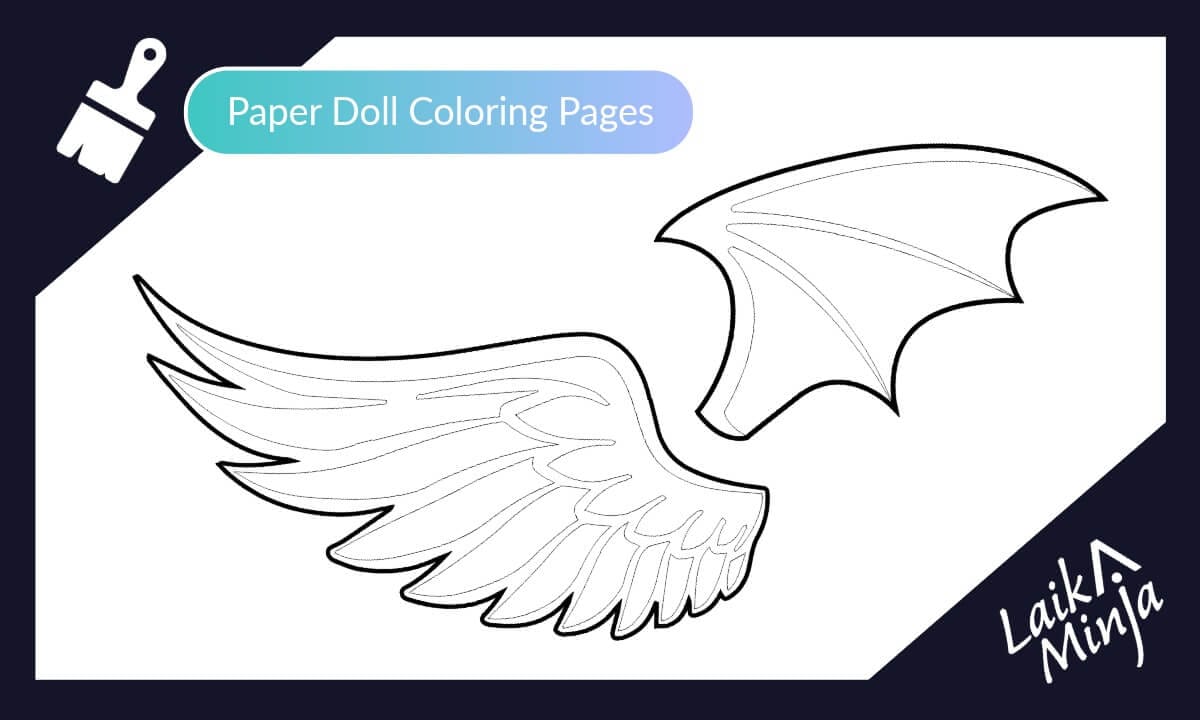 Laika Minja colorable wing set 1