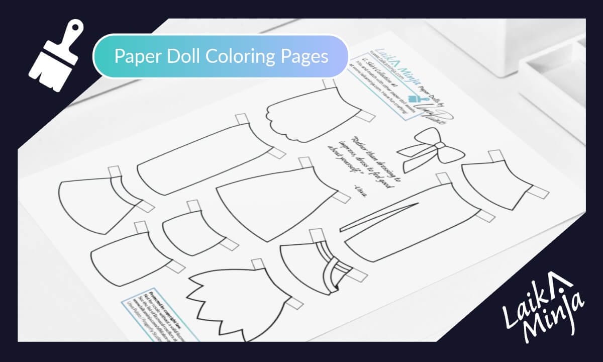 Laika Minja colorable skirt set 1