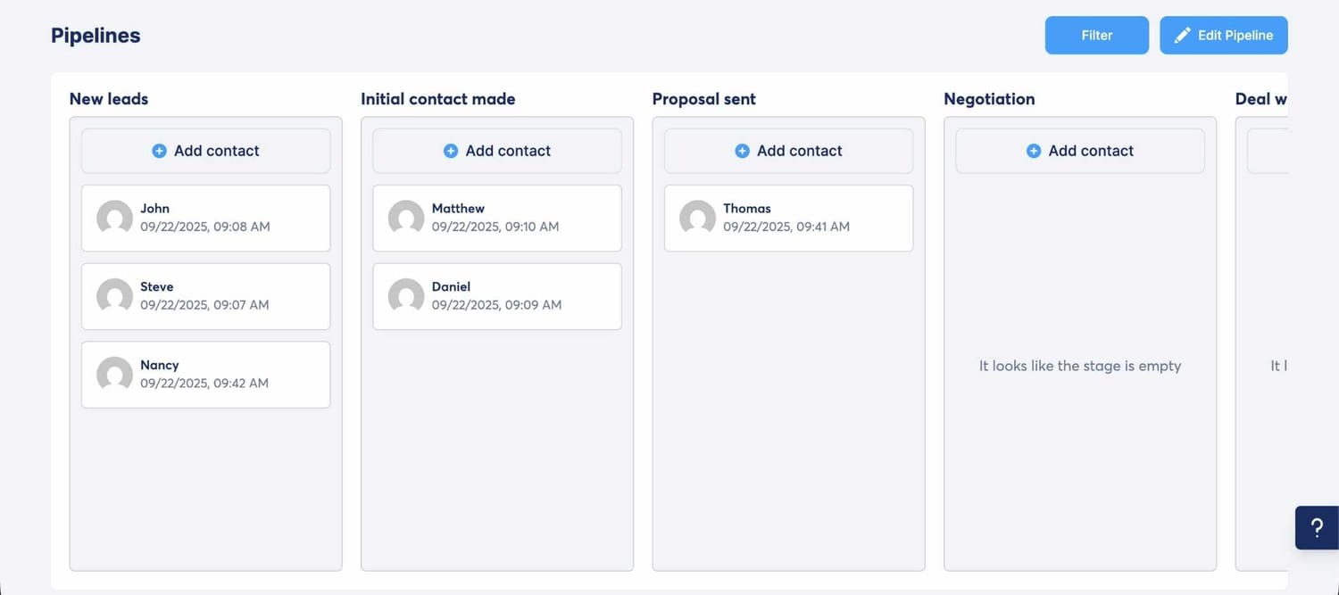 Client Pipeline