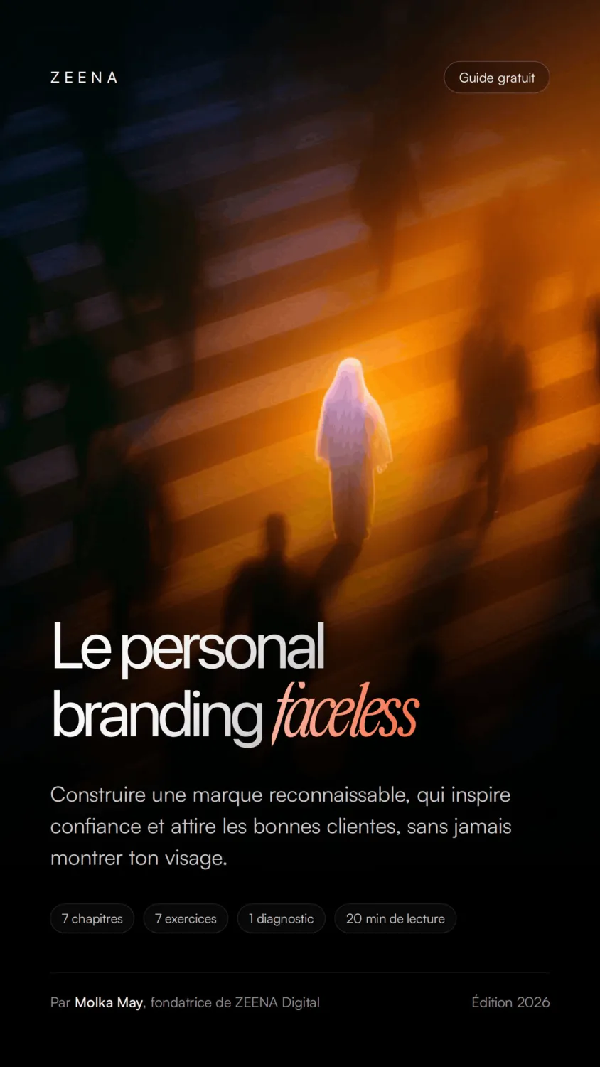 Couverture du guide Le personal branding faceless