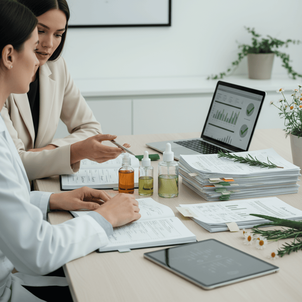 Regulatory affairs consultation on cosmetic products notification portal requirements and good manufacturing practice standards