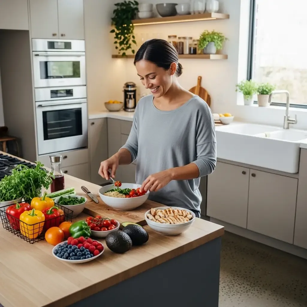 Healthy lifestyle habits supporting daily energy and metabolism balance