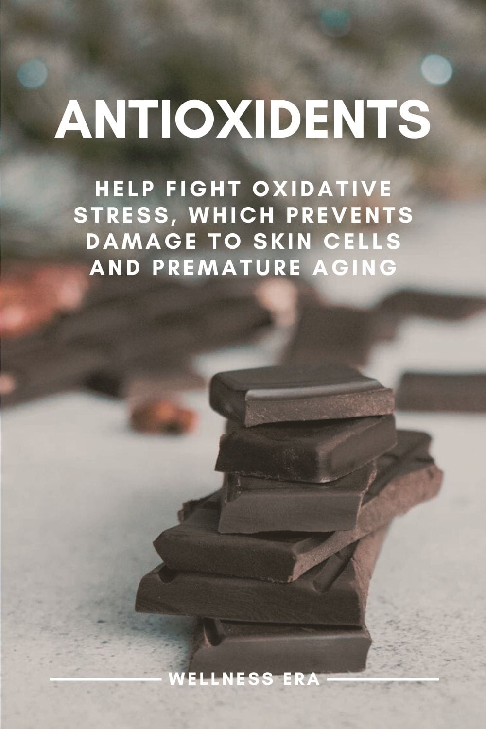 whole food nutrients: antioxidants - help fight oxidative stress, which can damage skin cells and lead to premature aging. - wellness era