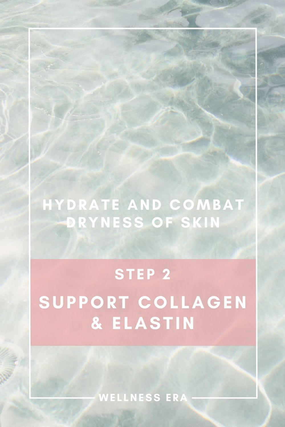Hydrate and Combat Dryness of Skin - Step 2 - Support Collagen and Elastin 