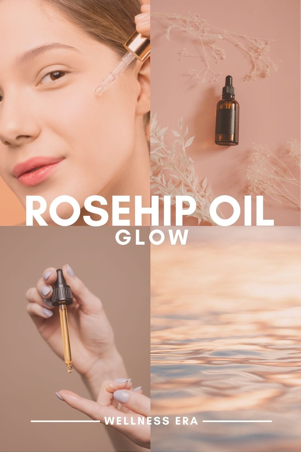 natural skin care ingredient: rosehip oil - for glowing skin - wellness era