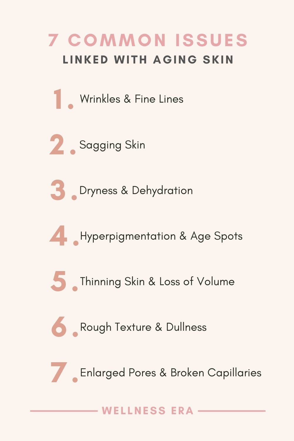 7 Common Issues Linked with Aging Skin