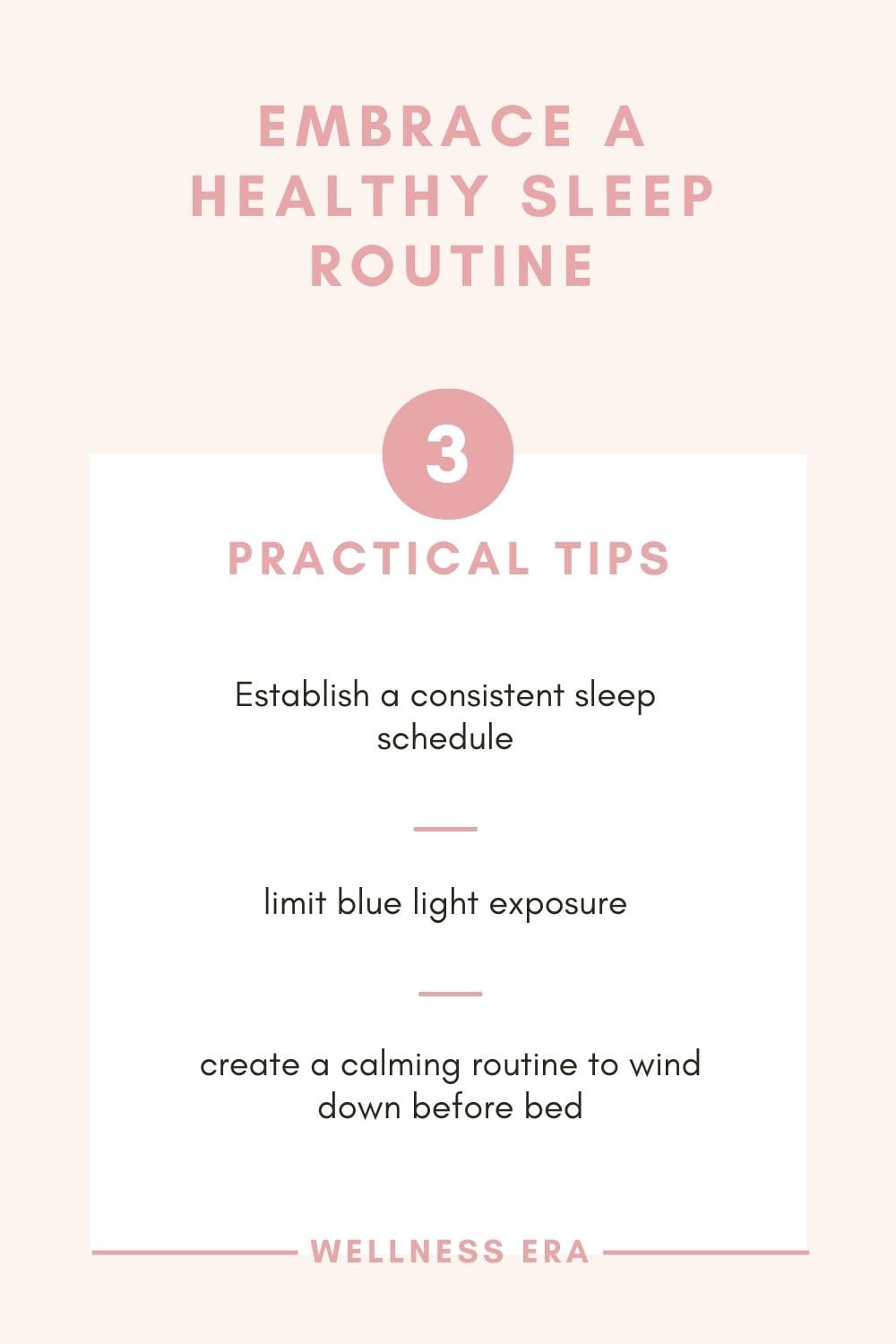 Natural Anti-Aging Skin Care - Embrace a Healthy Sleep Routine - Practical Tips