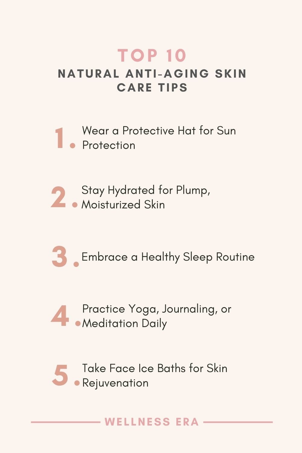 op 10 Natural Anti-Aging Skin Care Tips