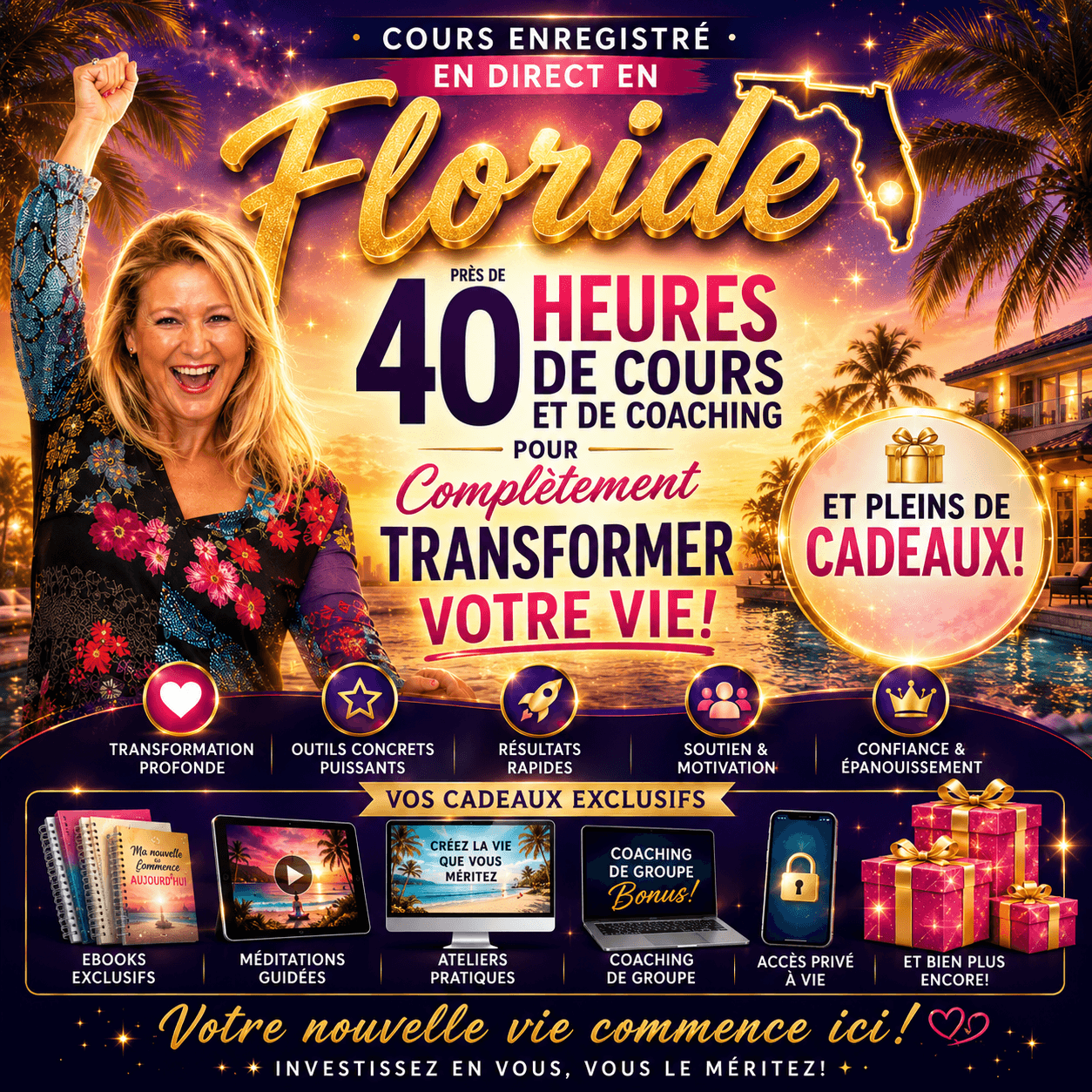 40 heures intensive Floride