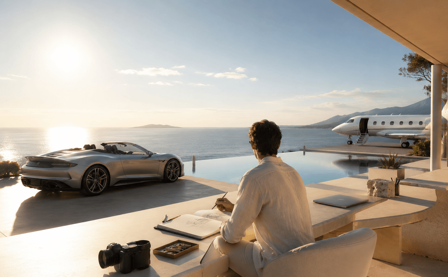 Ambition, creativity, entertainment, business and possibility