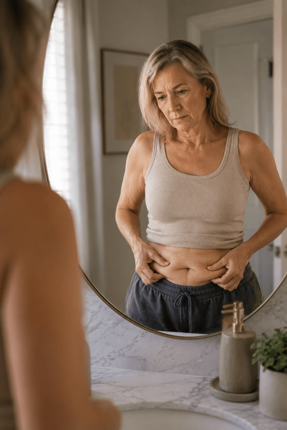 Woman building strength and vitality after 50