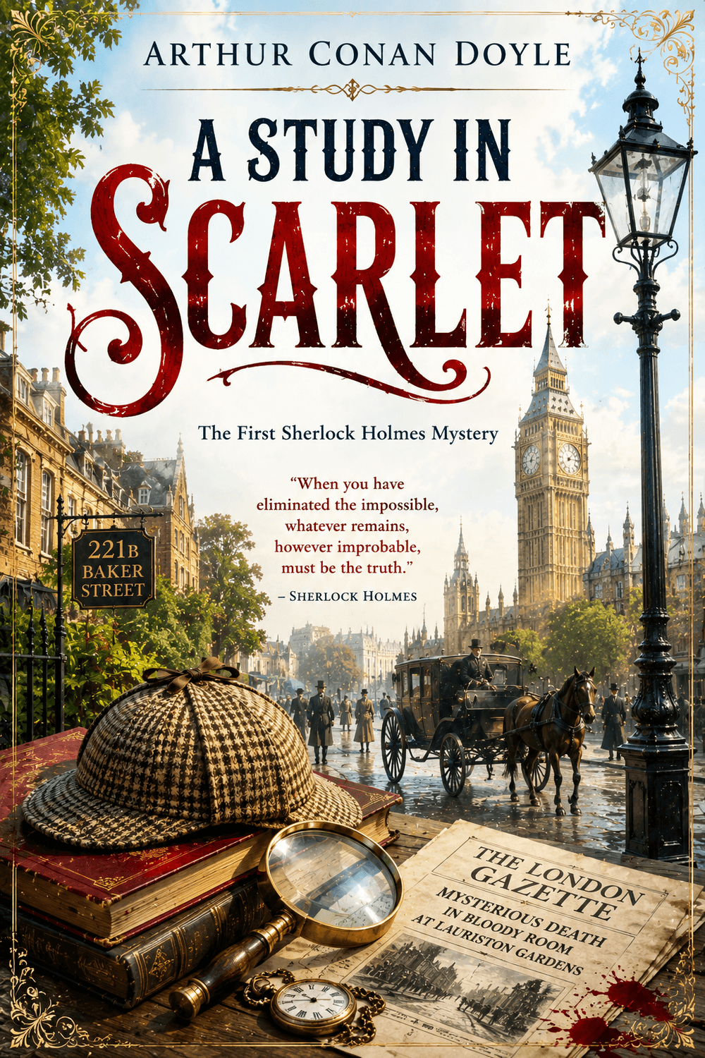 A Study in Scarlet - Arthur Conan Doyle